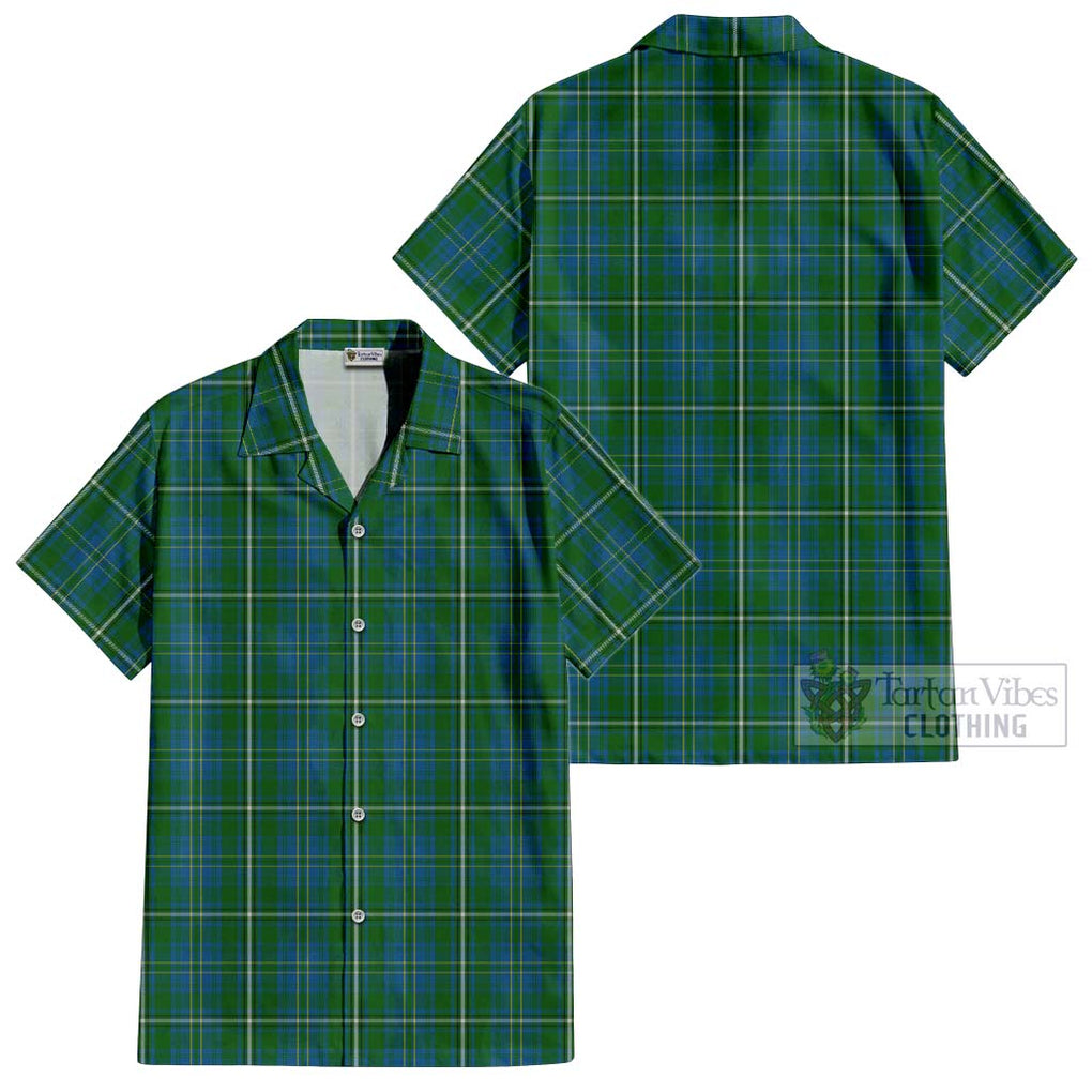 Hay Hunting Tartan Cotton Hawaiian Shirt Kid - Tartanvibesclothing Shop