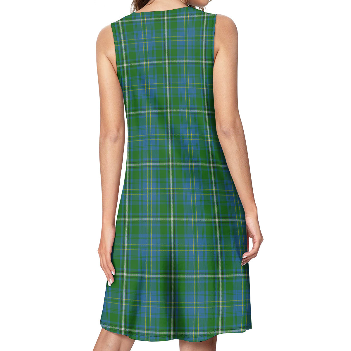 Hay Hunting Tartan Womens Casual Dresses - Tartanvibesclothing