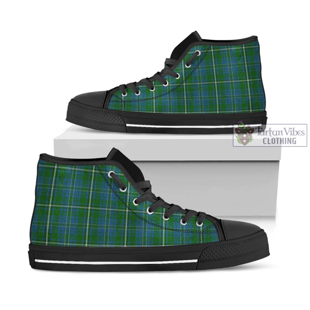 Tartan Vibes Clothing Hay Hunting Tartan High Top Shoes