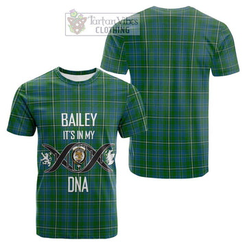 Hay Hunting Tartan Cotton T-shirt with Family Crest DNA In Me Style