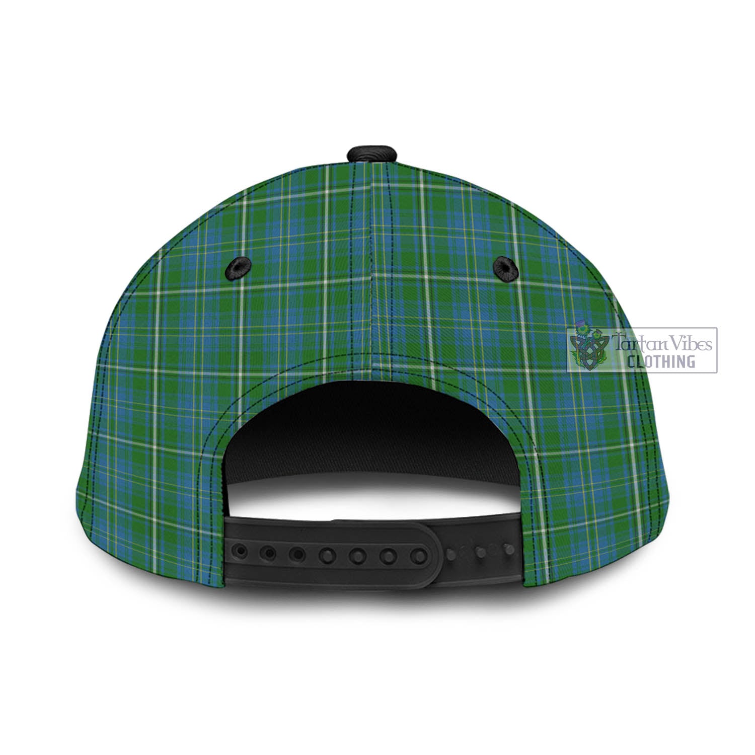 Tartan Vibes Clothing Hay Hunting Tartan Classic Cap with Family Crest In Me Style