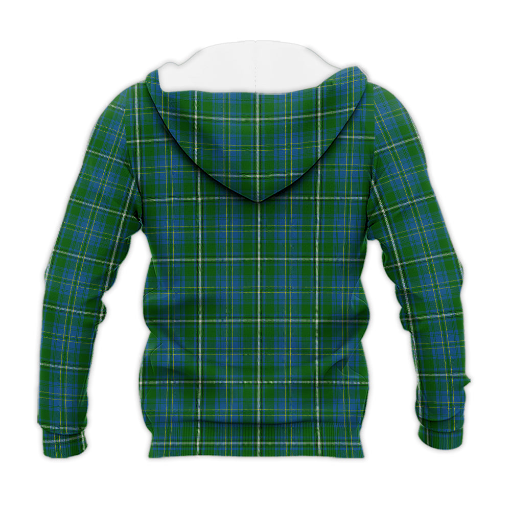 hay-hunting-tartan-knitted-hoodie-with-family-crest