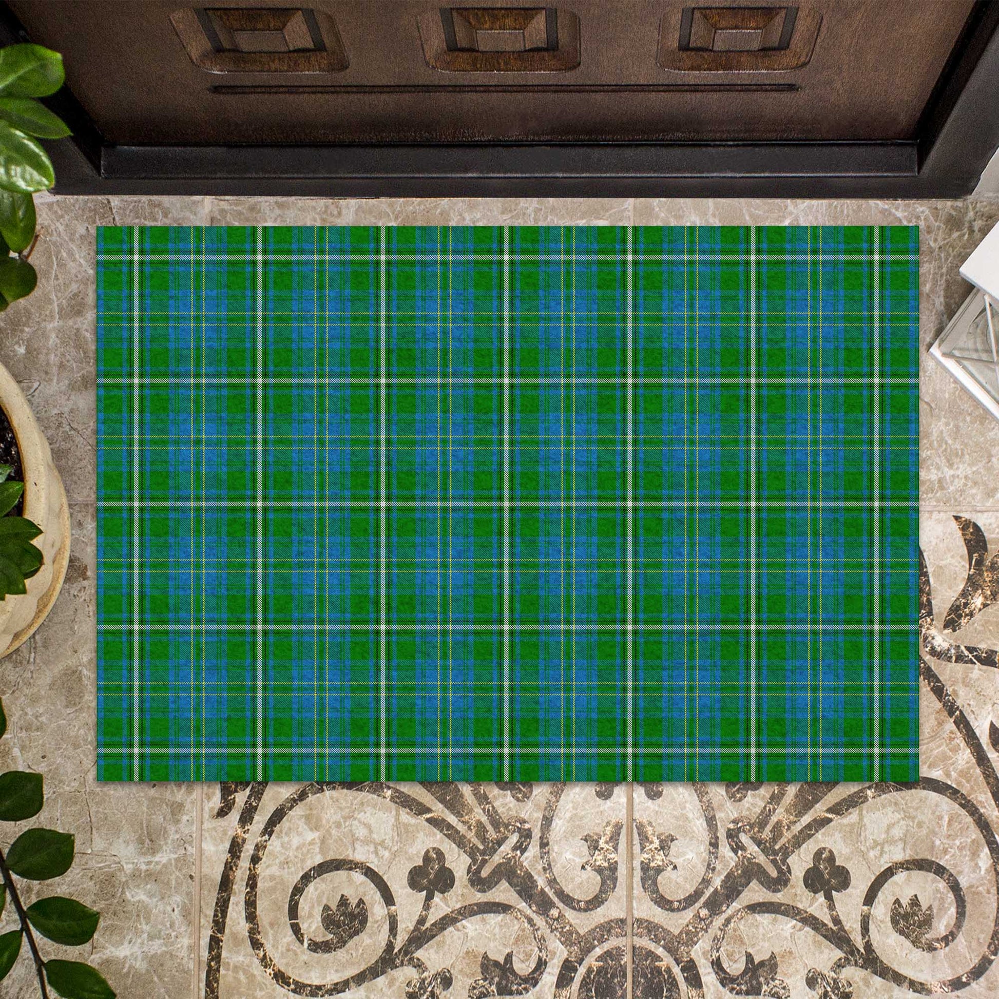 Hay Hunting Tartan Door Mat - Tartanvibesclothing