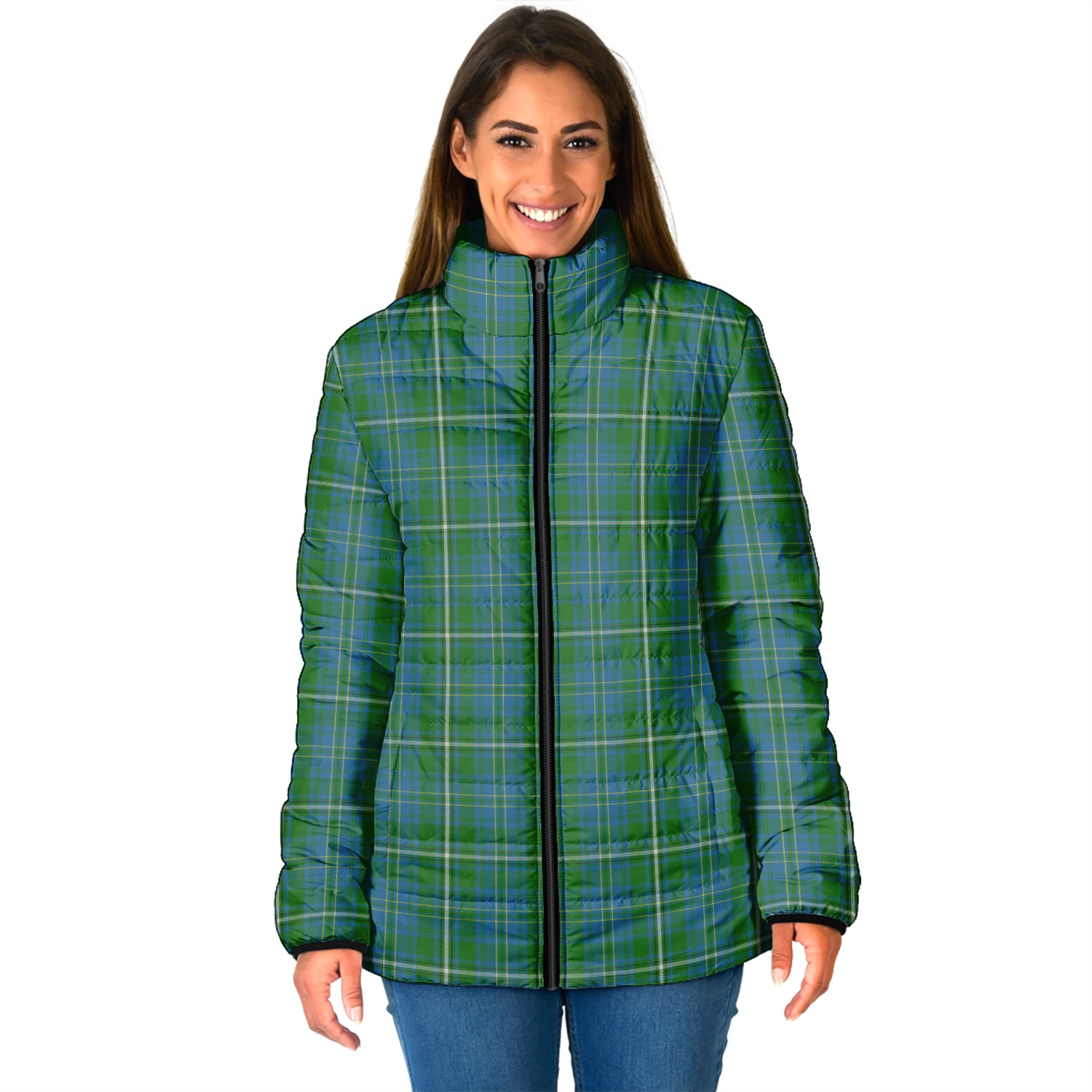 Hay Hunting Tartan Padded Jacket - Tartan Vibes Clothing