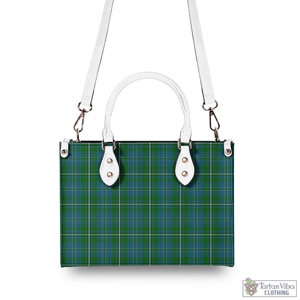 Tartan Vibes Clothing Hay Hunting Tartan Luxury Leather Handbags