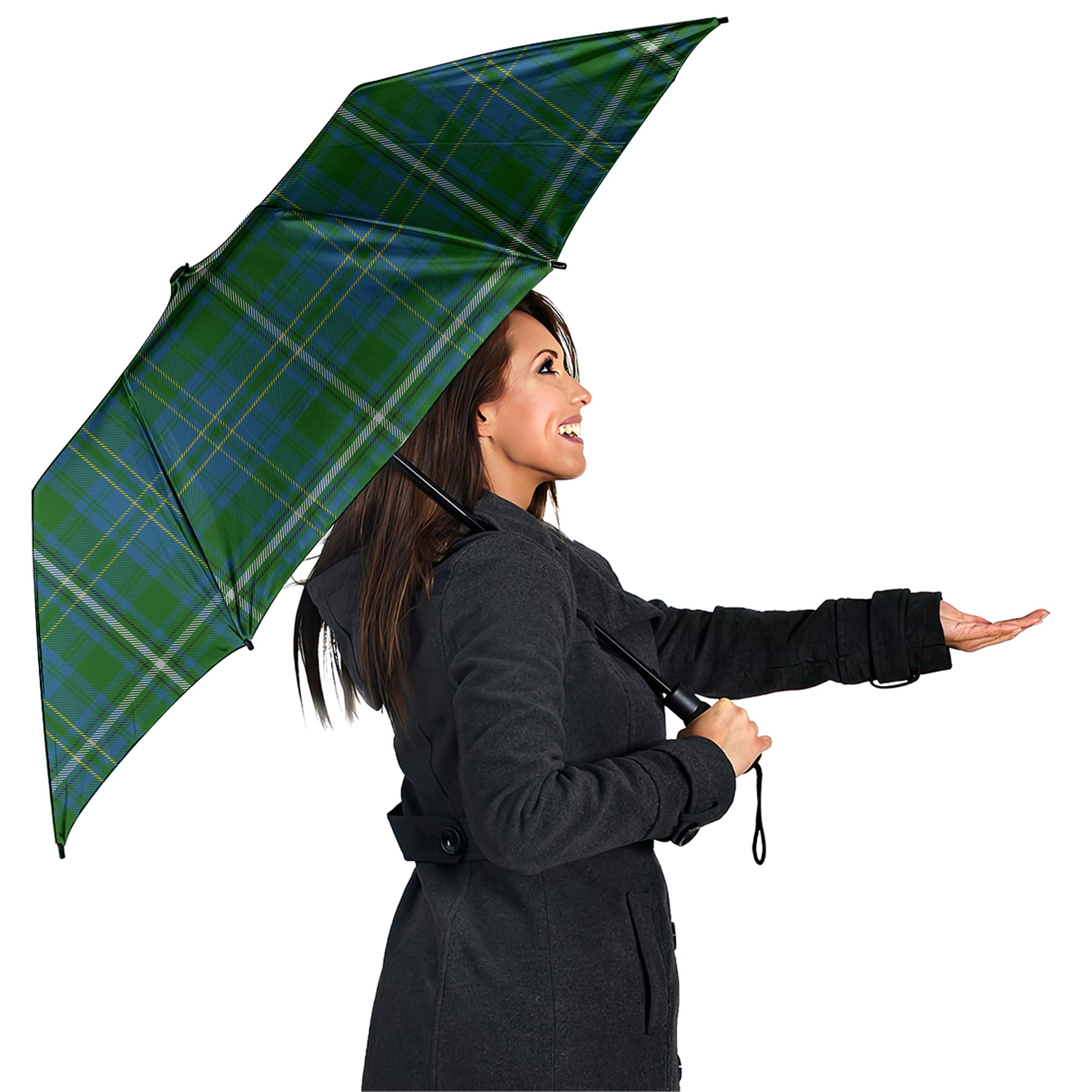 Hay Hunting Tartan Umbrella - Tartanvibesclothing