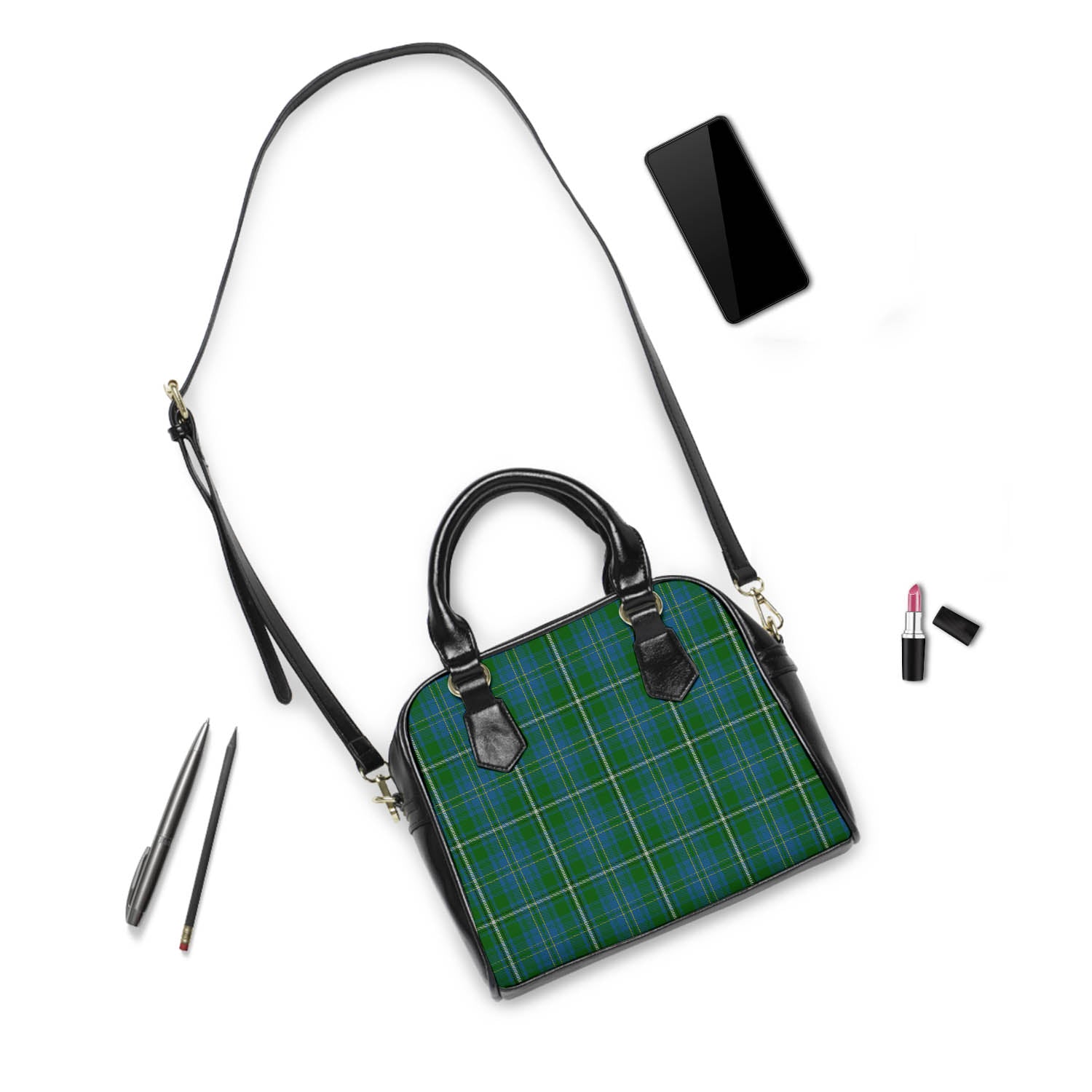 Hay Hunting Tartan Shoulder Handbags - Tartanvibesclothing