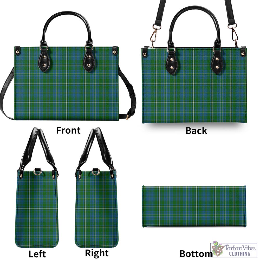 Tartan Vibes Clothing Hay Hunting Tartan Luxury Leather Handbags