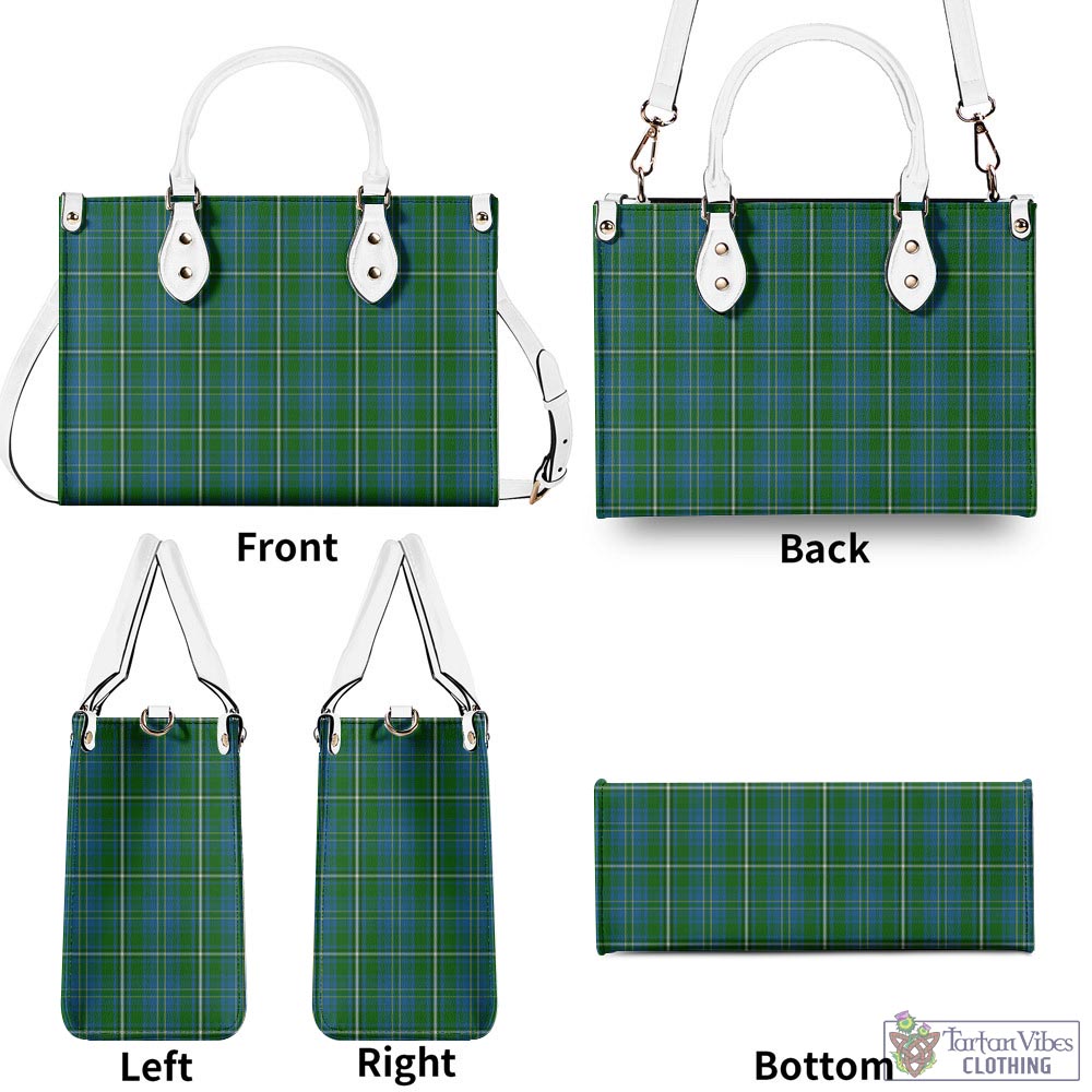 Tartan Vibes Clothing Hay Hunting Tartan Luxury Leather Handbags