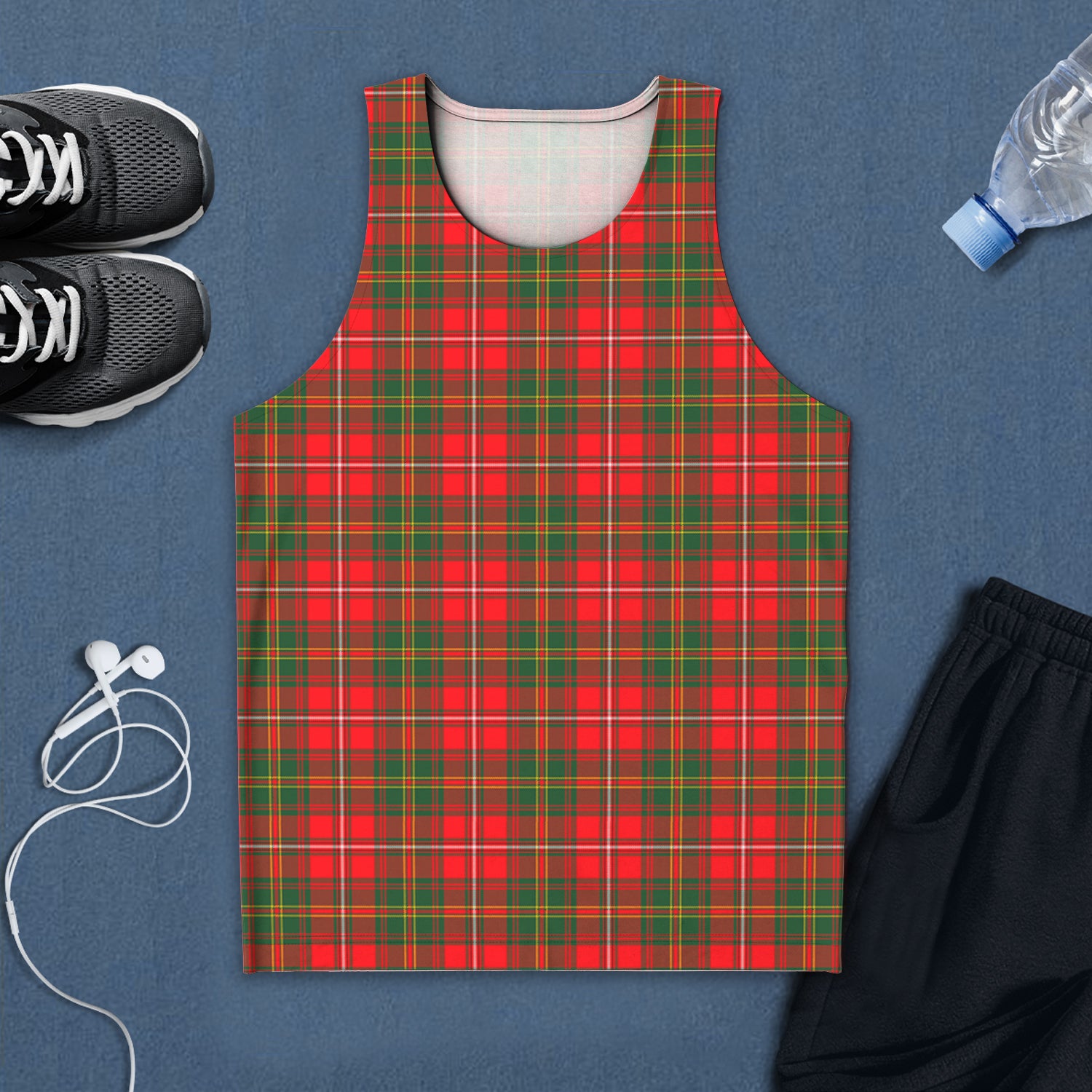 hay-modern-tartan-mens-tank-top