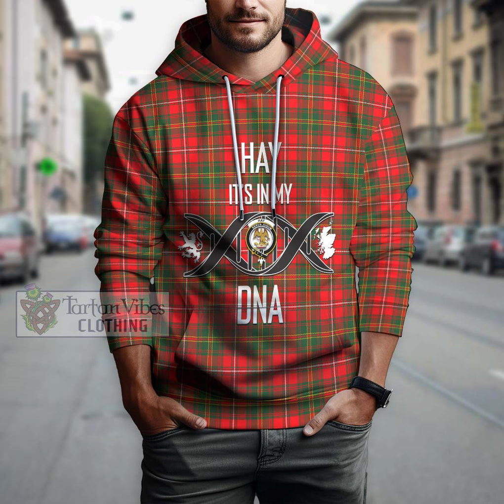 Hay Modern Tartan Hoodie with Family Crest DNA In Me Style Pullover Hoodie - Tartanvibesclothing Shop