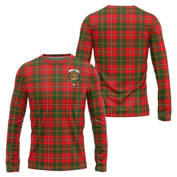 Hay Modern Tartan Long Sleeve T-Shirt with Family Crest