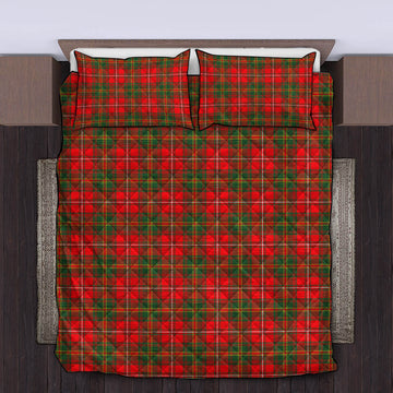 Hay Modern Tartan Quilt Bed Set