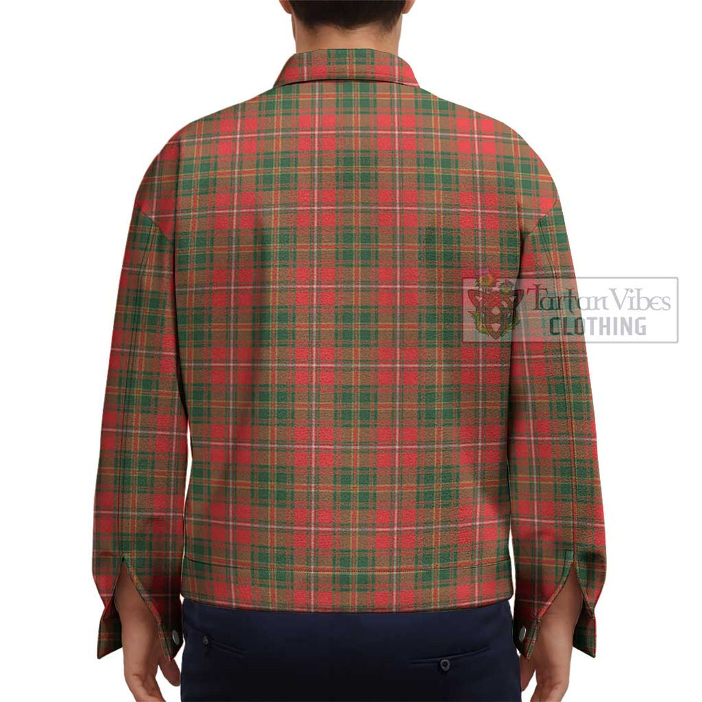 Hay Modern Tartan Unisex Lapel Cotton Jacket - Tartan Vibes Clothing