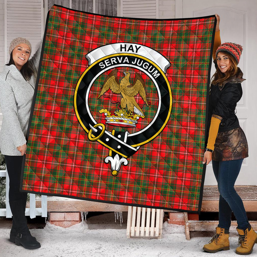 hay-modern-tartan-quilt-with-family-crest