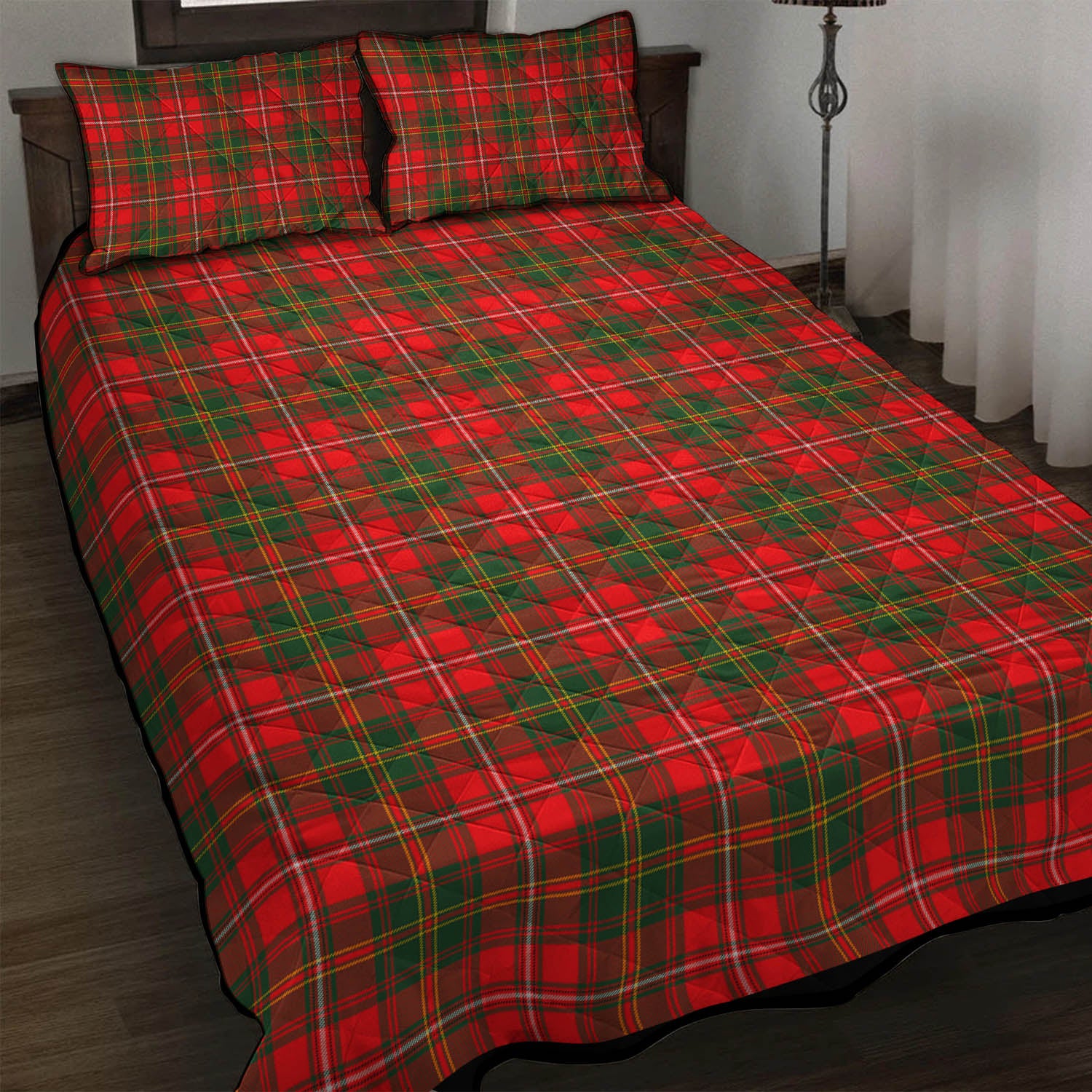 Hay Modern Tartan Quilt Bed Set - Tartan Vibes Clothing