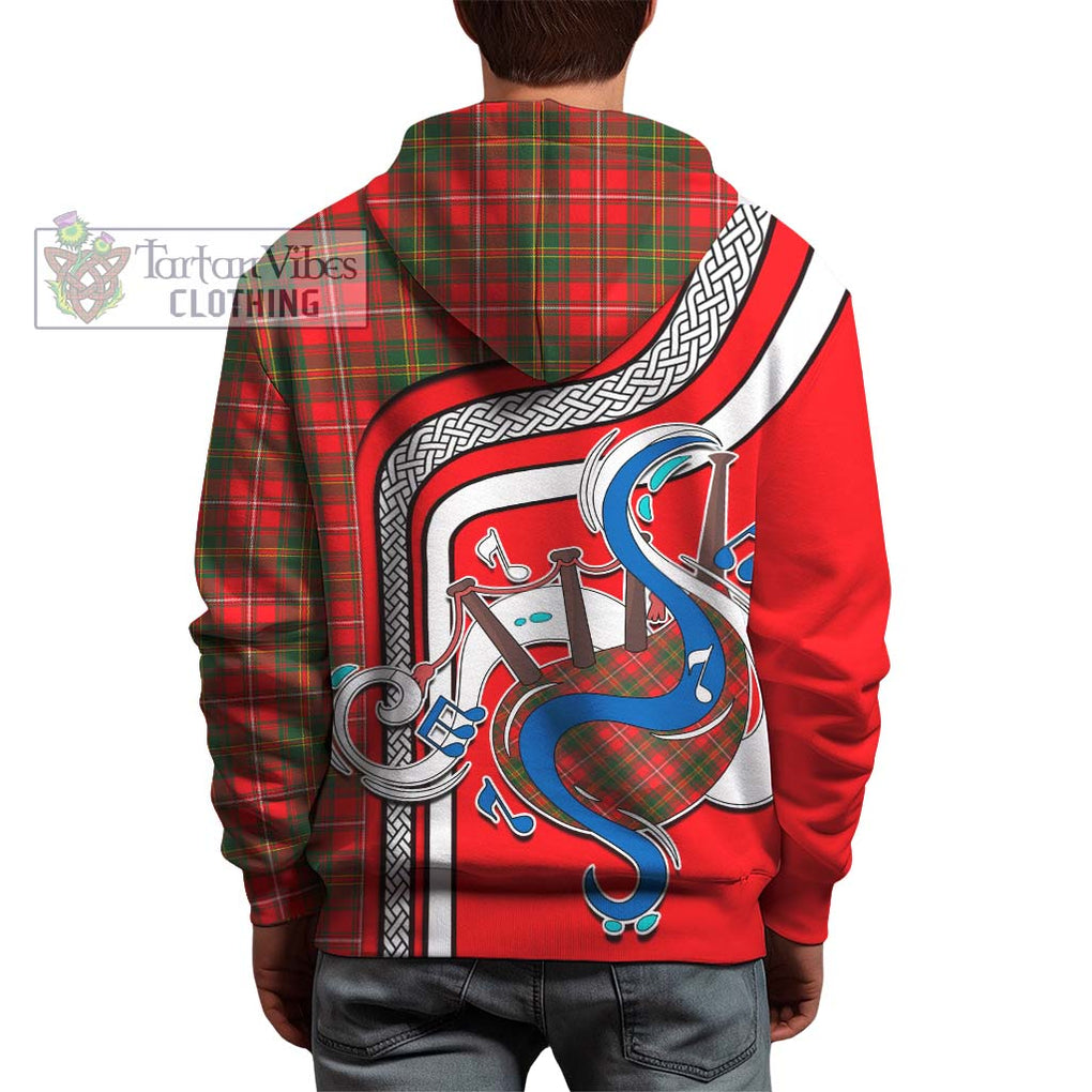 Hay Modern Tartan Hoodie with Epic Bagpipe Style - Tartanvibesclothing Shop