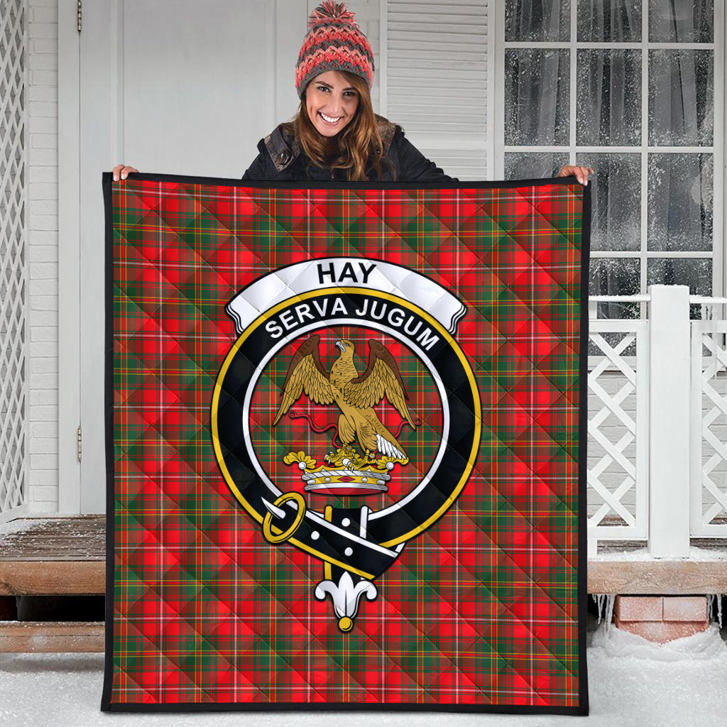 hay-modern-tartan-quilt-with-family-crest