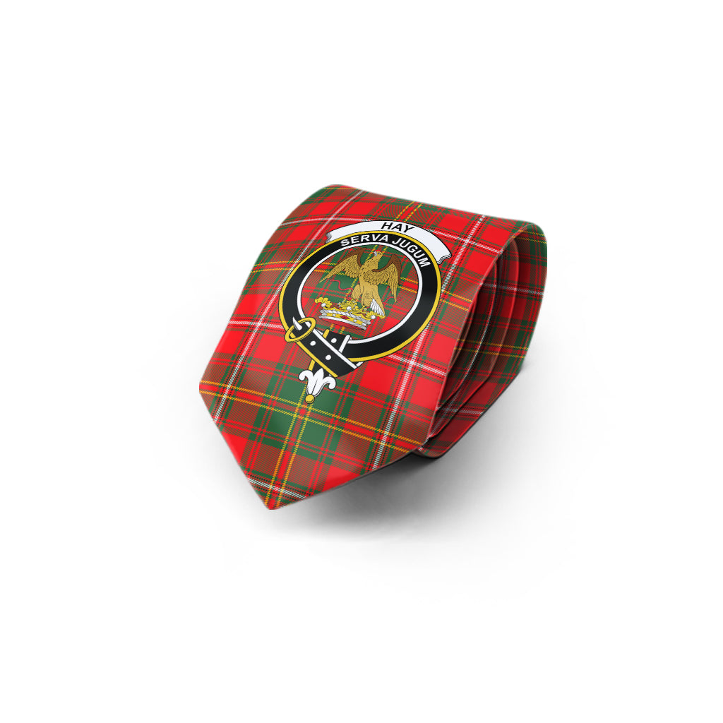 hay-modern-tartan-classic-necktie-with-family-crest