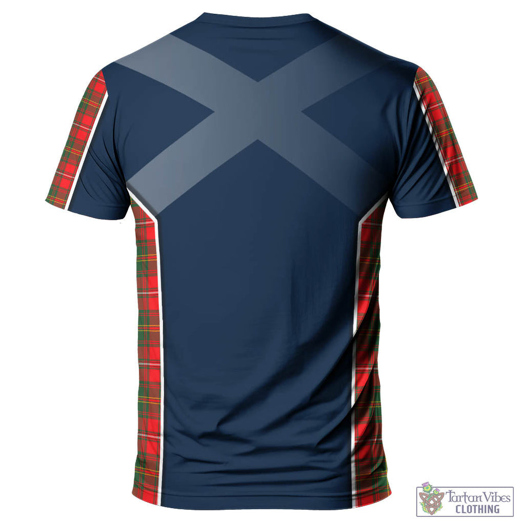 Tartan Vibes Clothing Hay Modern Tartan T-Shirt with Family Crest and Lion Rampant Vibes Sport Style