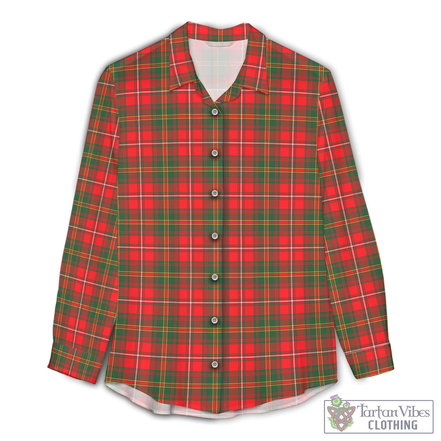 Hay Modern Tartan Womens Casual Shirt