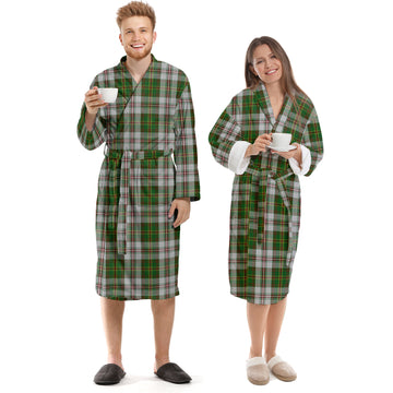 Hay White Dress Tartan Bathrobe