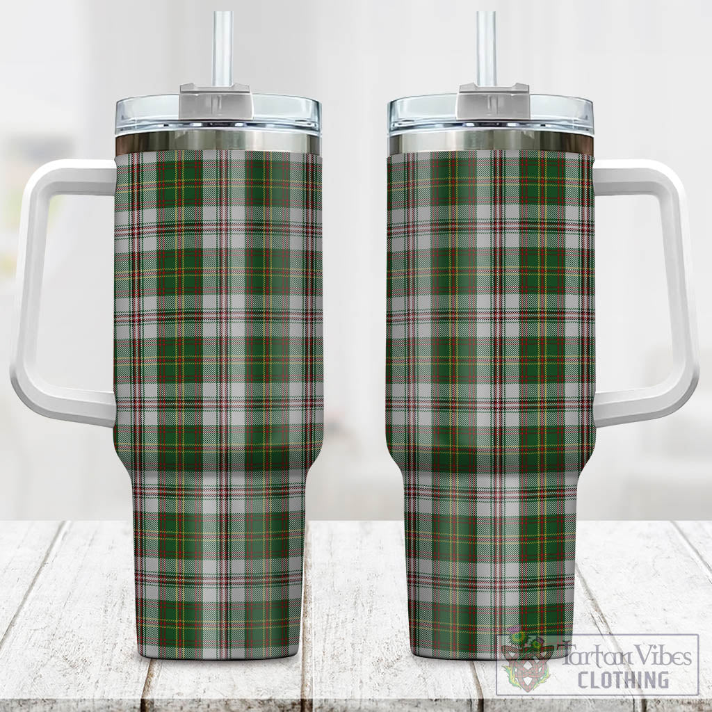 Tartan Vibes Clothing Hay White Dress Tartan Tumbler with Handle