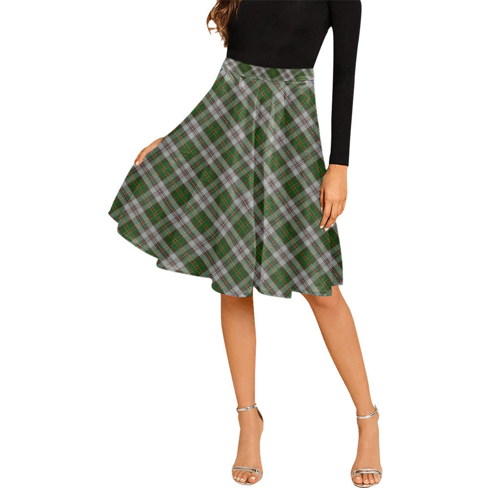 hay-white-dress-tartan-melete-pleated-midi-skirt