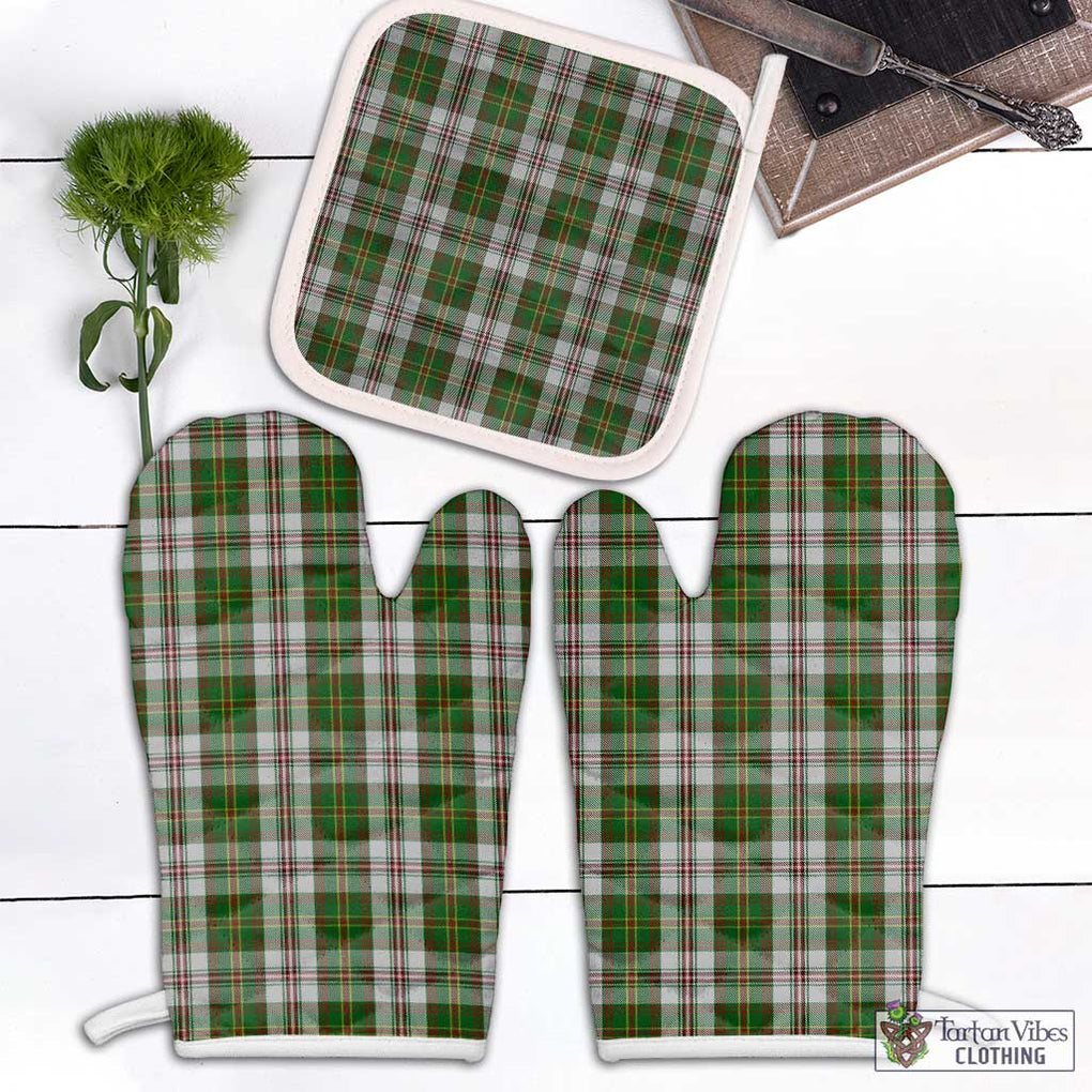 Hay White Dress Tartan Combo Oven Mitt & Pot-Holder Combo 1 Oven Mitt & 1 Pot-Holder White - Tartan Vibes Clothing