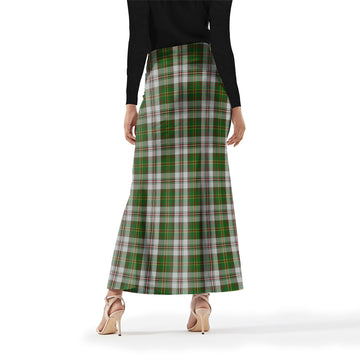 Hay White Dress Tartan Womens Full Length Skirt