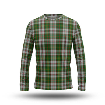 Hay White Dress Tartan Long Sleeve T-Shirt