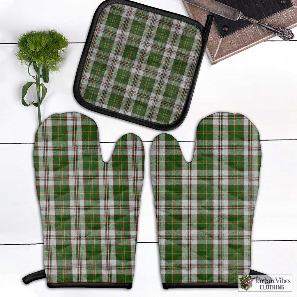 Hay White Dress Tartan Combo Oven Mitt & Pot-Holder Combo 1 Oven Mitt & 1 Pot-Holder Black - Tartan Vibes Clothing