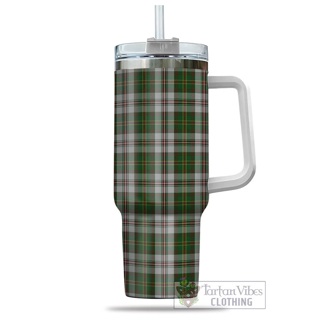 Tartan Vibes Clothing Hay White Dress Tartan Tumbler with Handle