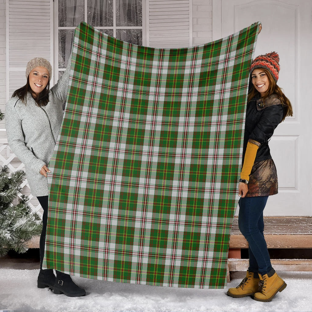 Hay White Dress Tartan Blanket - Tartan Vibes Clothing