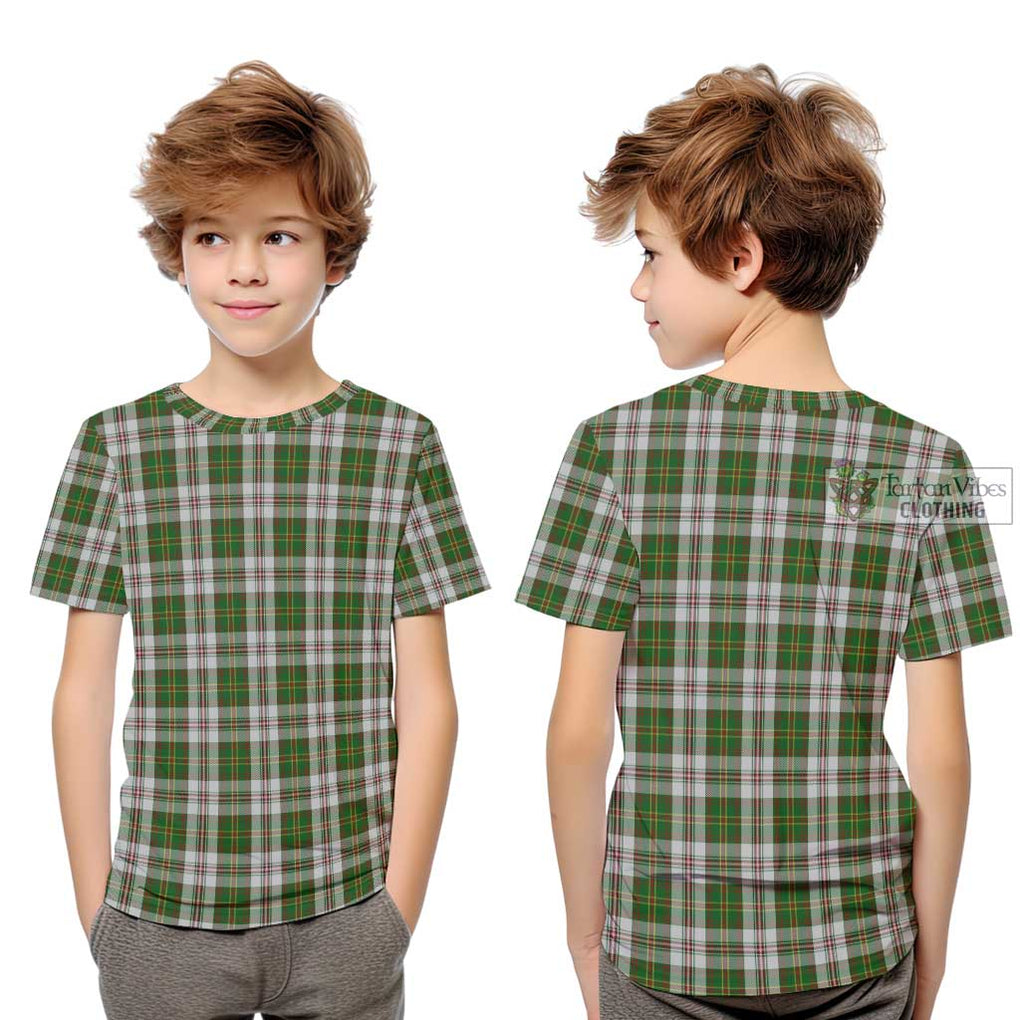 Hay White Dress Tartan Kid T-Shirt - Tartanvibesclothing Shop