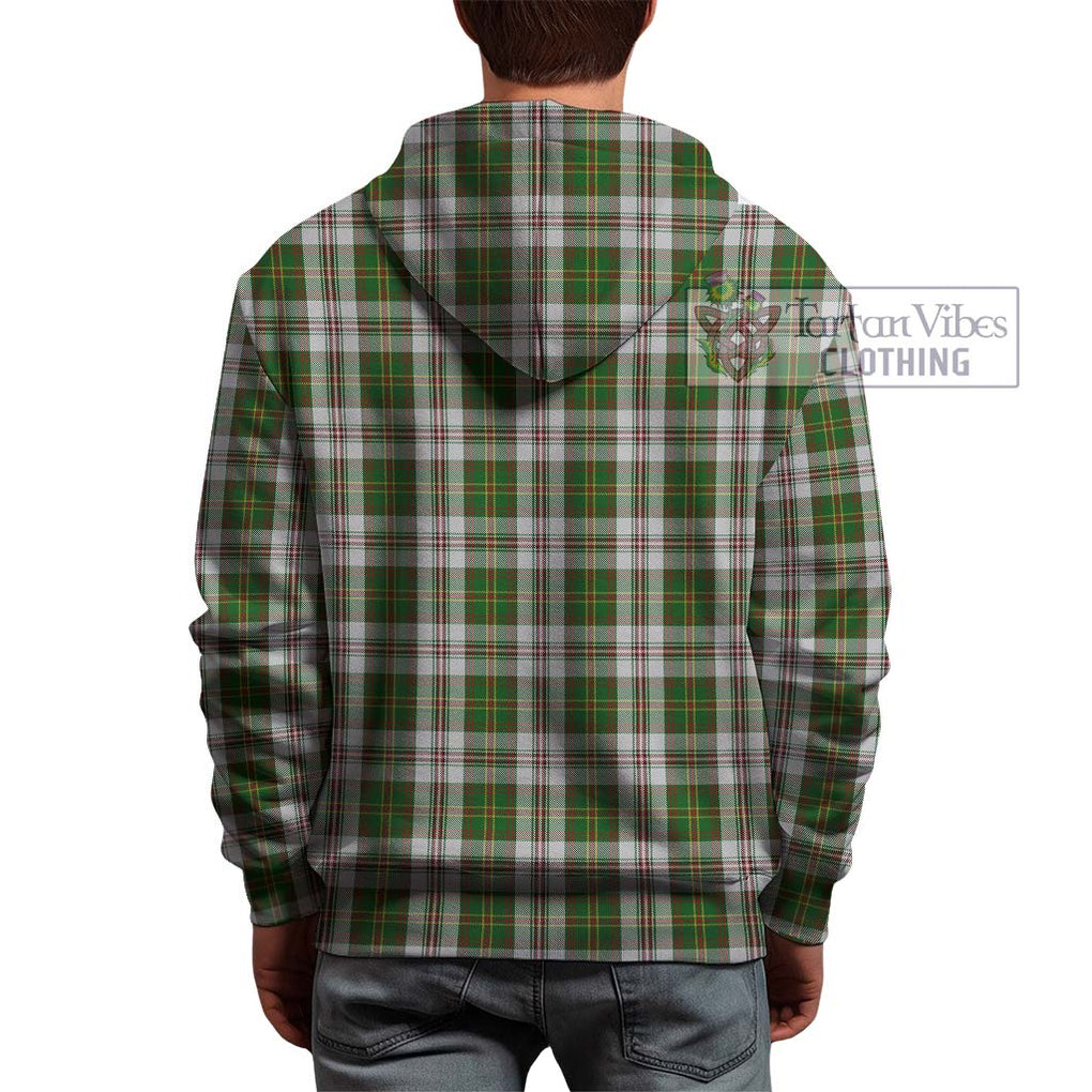 Hay White Dress Tartan Hoodie with Family Crest DNA In Me Style - Tartanvibesclothing Shop