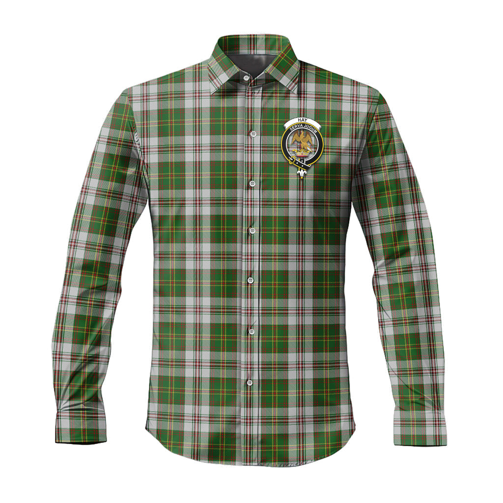 hay-white-dress-tartan-long-sleeve-button-up-shirt-with-family-crest