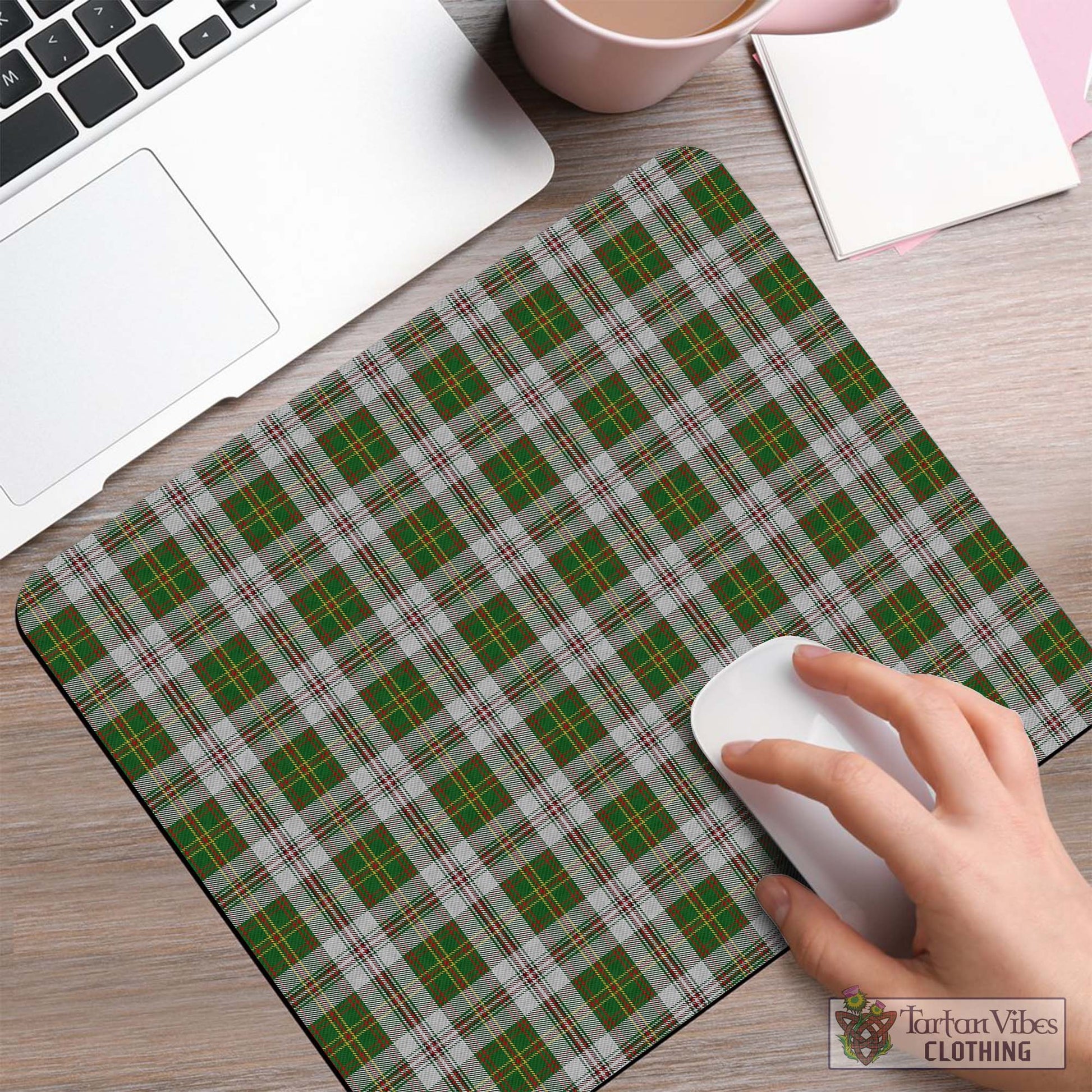 Tartan Vibes Clothing Hay White Dress Tartan Mouse Pad