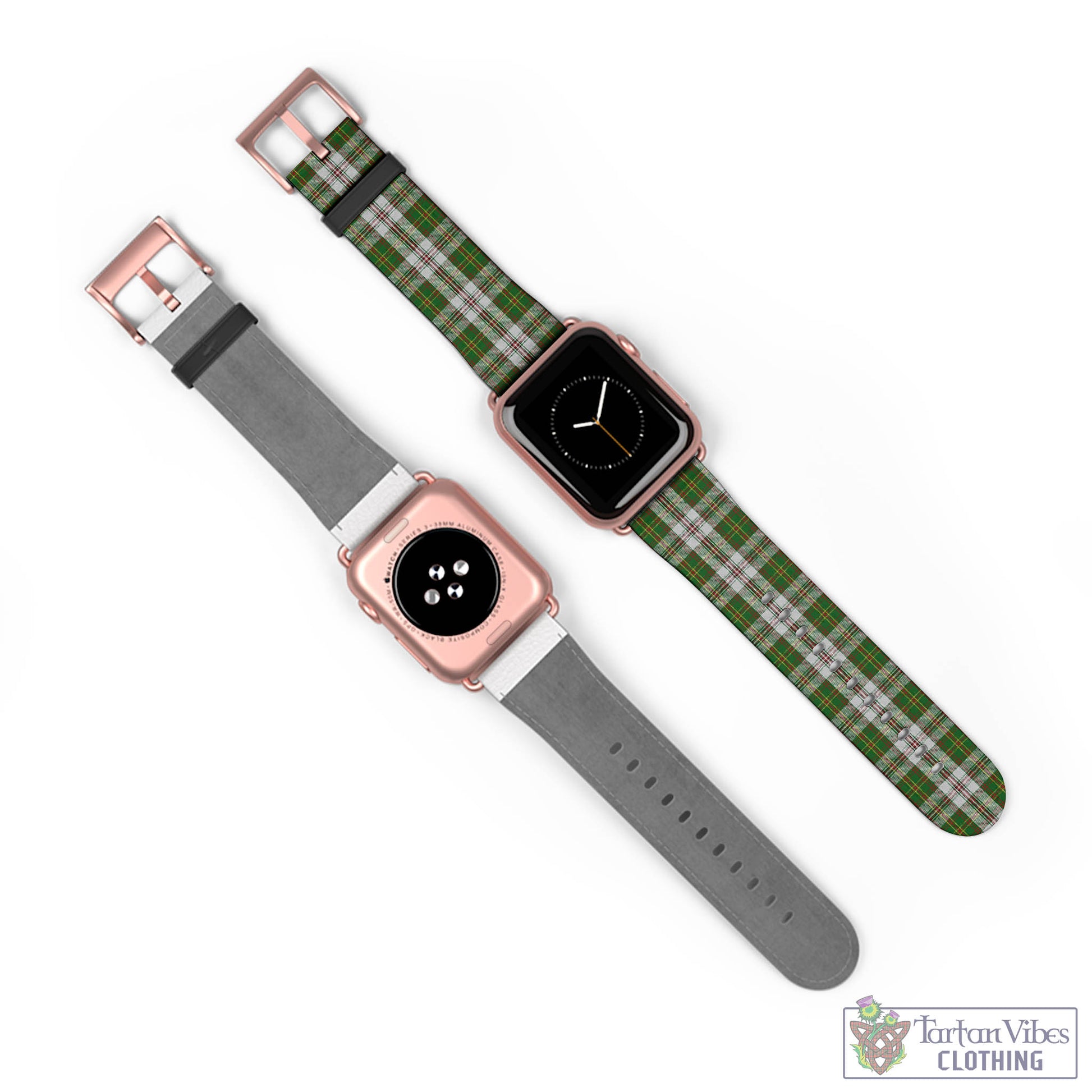 Tartan Vibes Clothing Hay White Dress Tartan Watch Band