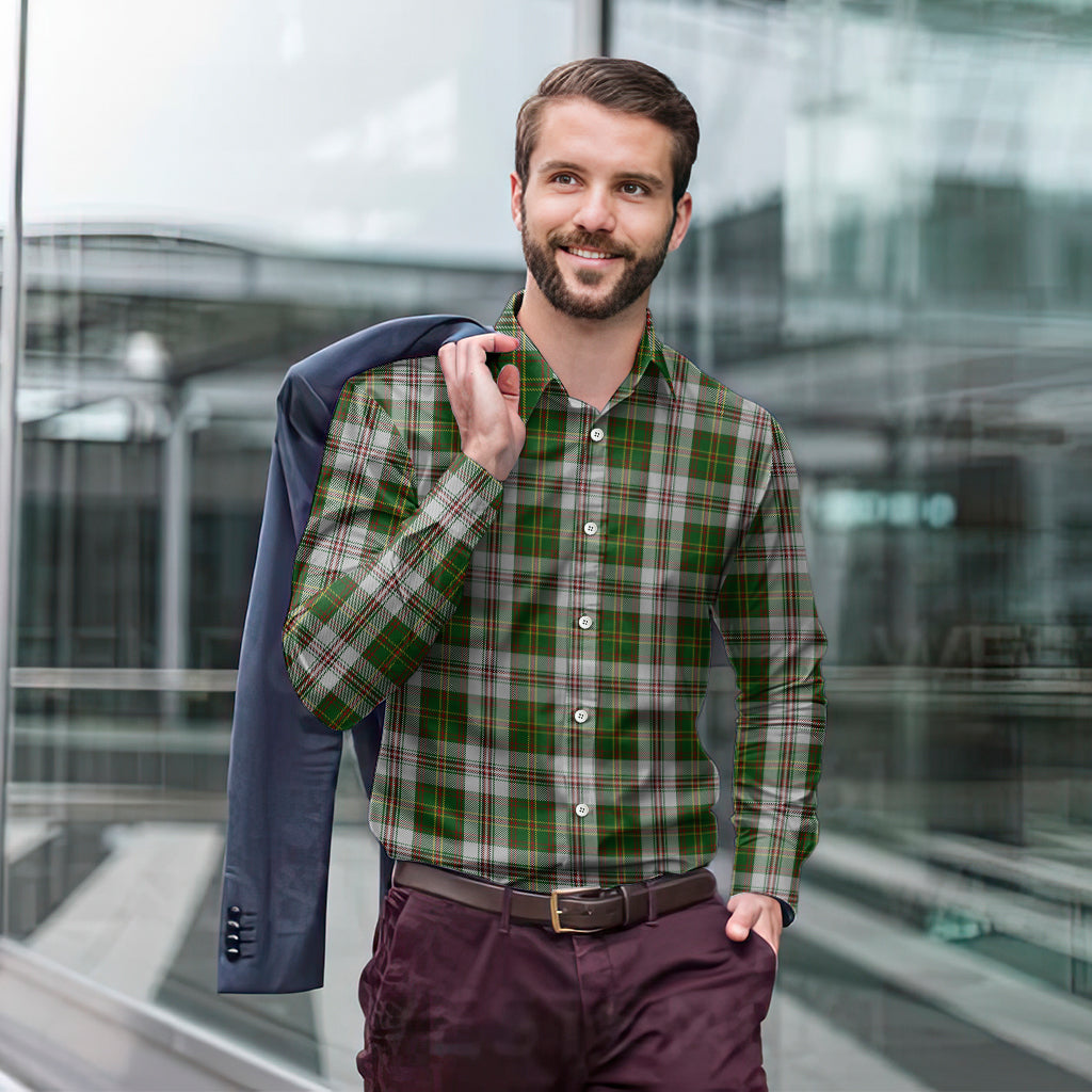 hay-white-dress-tartan-long-sleeve-button-up-shirt