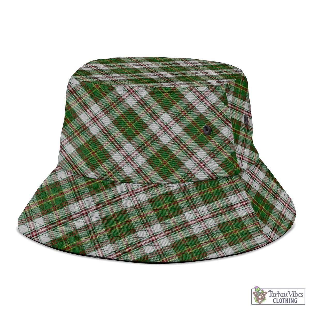 Tartan Vibes Clothing Hay White Dress Tartan Bucket Hat