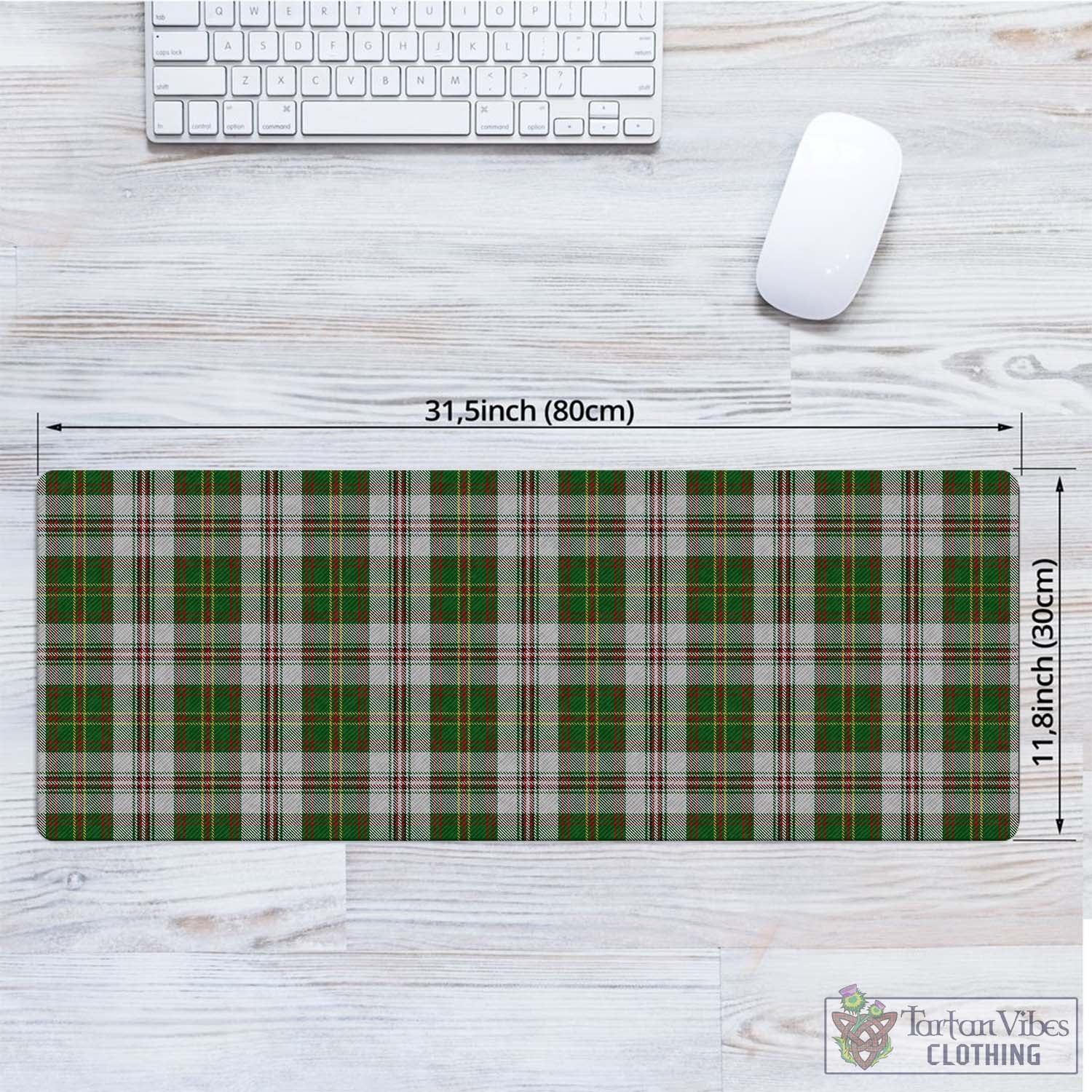 Tartan Vibes Clothing Hay White Dress Tartan Mouse Pad