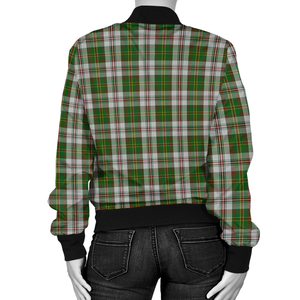 hay-white-dress-tartan-bomber-jacket