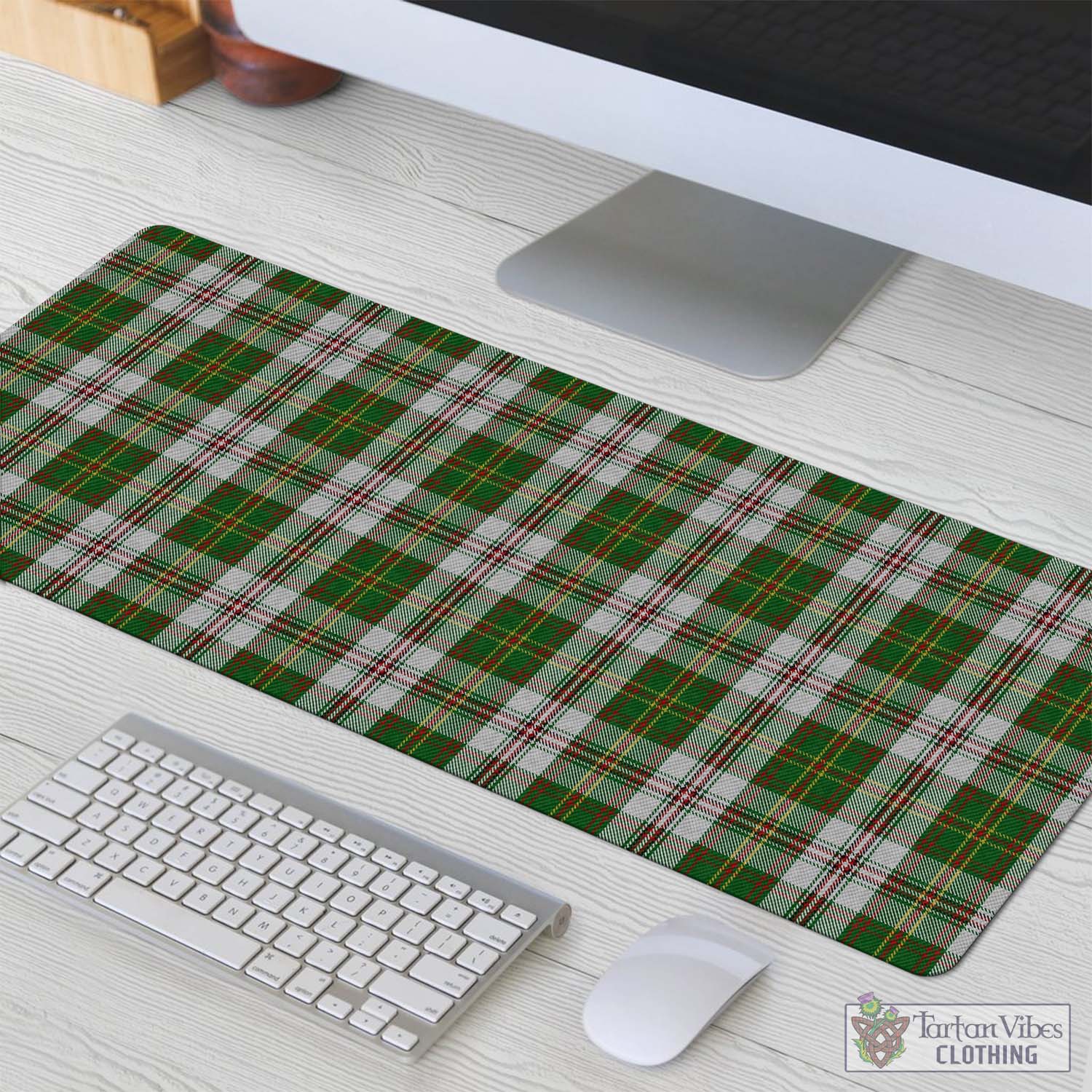 Tartan Vibes Clothing Hay White Dress Tartan Mouse Pad