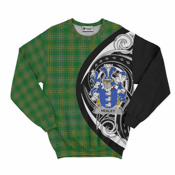 Healey Irish Clan Sweatshirt Celtic Circle Style Unisex - Tartan Vibes Clothing