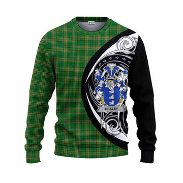 Healey Irish Clan Knitted Sweater Celtic Circle Style Unisex - Tartan Vibes Clothing
