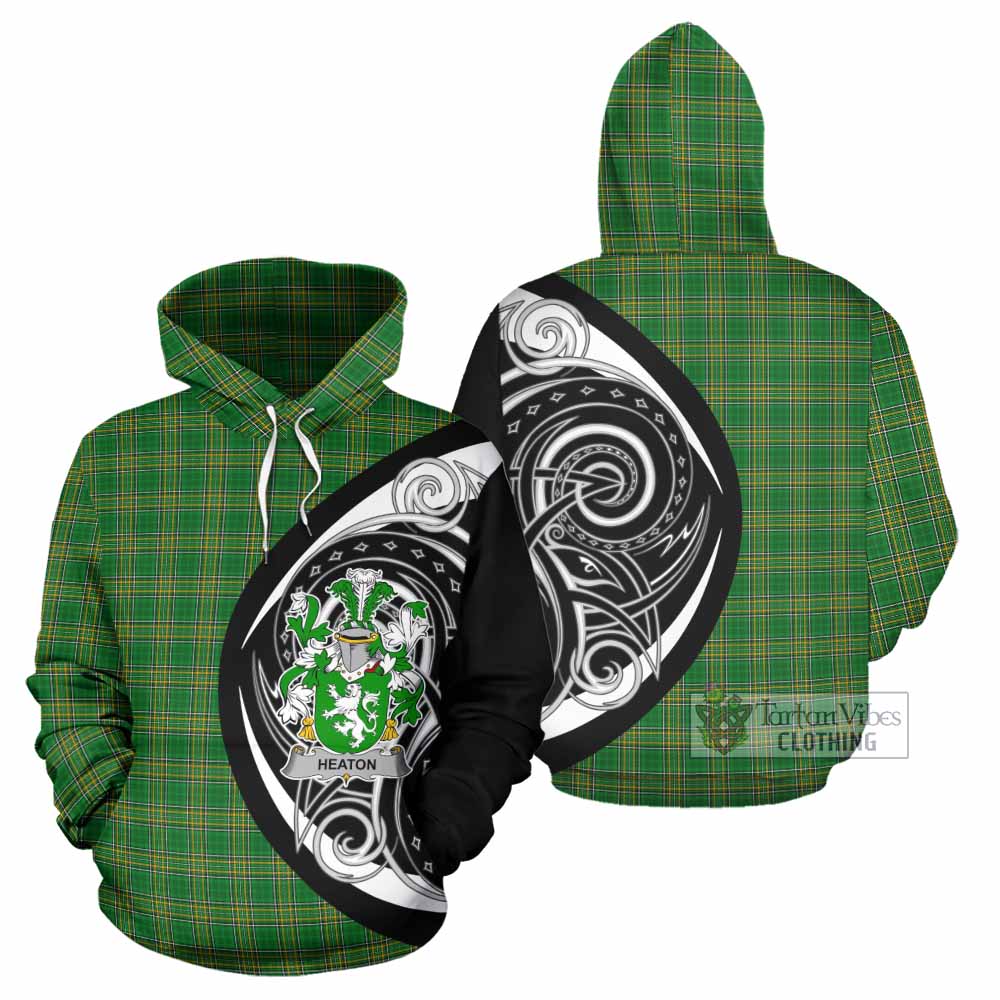 Heaton Irish Clan Hoodie Celtic Circle Style - Tartan Vibes Clothing