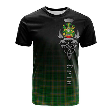 Heffernan Irish Clan Cotton T-shirt with Coat of Arms Erin Go Bragh Celtic Inspired Kid's Shirt - Tartan Vibes Clothing