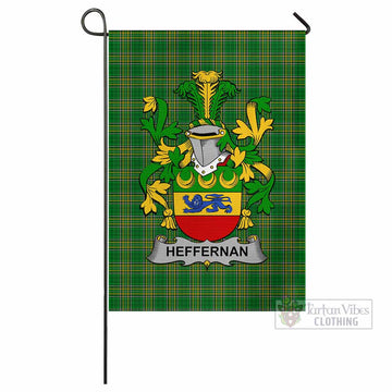 Heffernan Irish Clan Tartan Flag with Coat of Arms