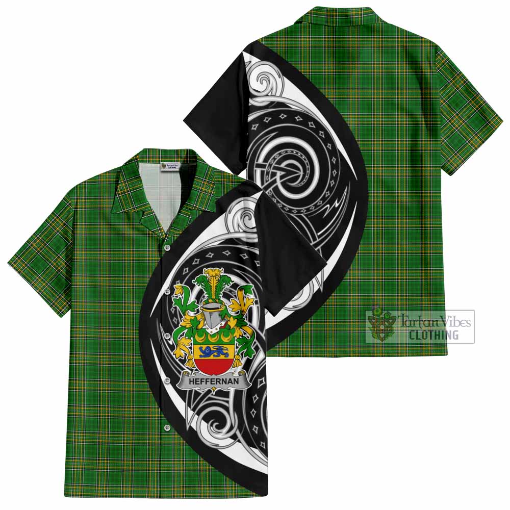 Heffernan Irish Clan Hawaiian Shirt Celtic Circle Style - Tartan Vibes Clothing